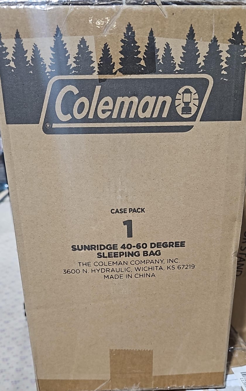 Coleman sleeping bag