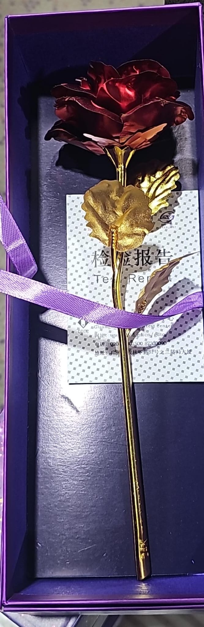 Artificial Golden Flower- For gift