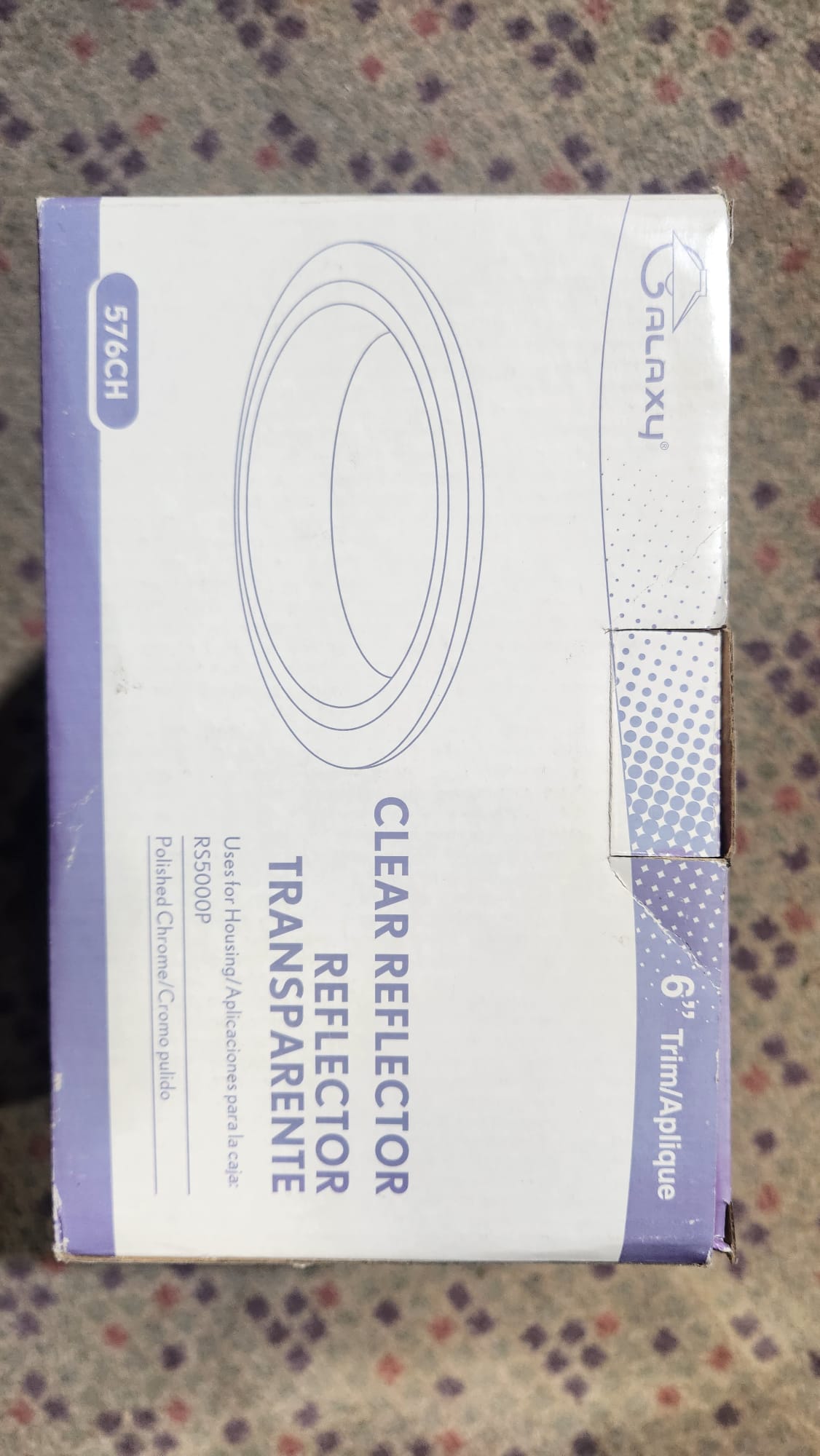 GALAXY 6" TRIM/APLIQUE