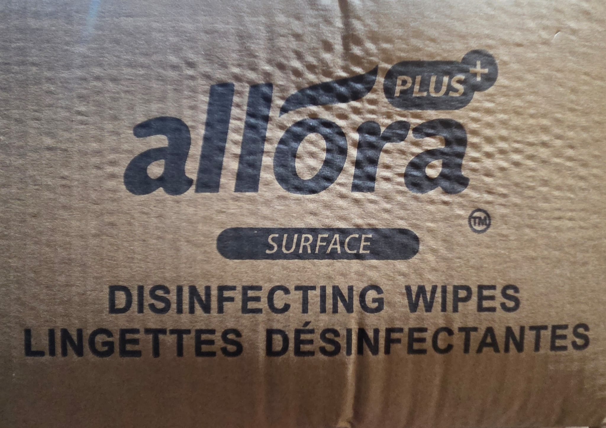 ALLORA DESINFECTING WIPES BOX 12BAGS