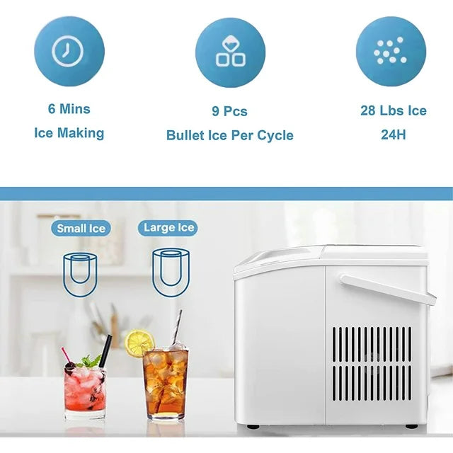 Zlinke Portable Ice Maker