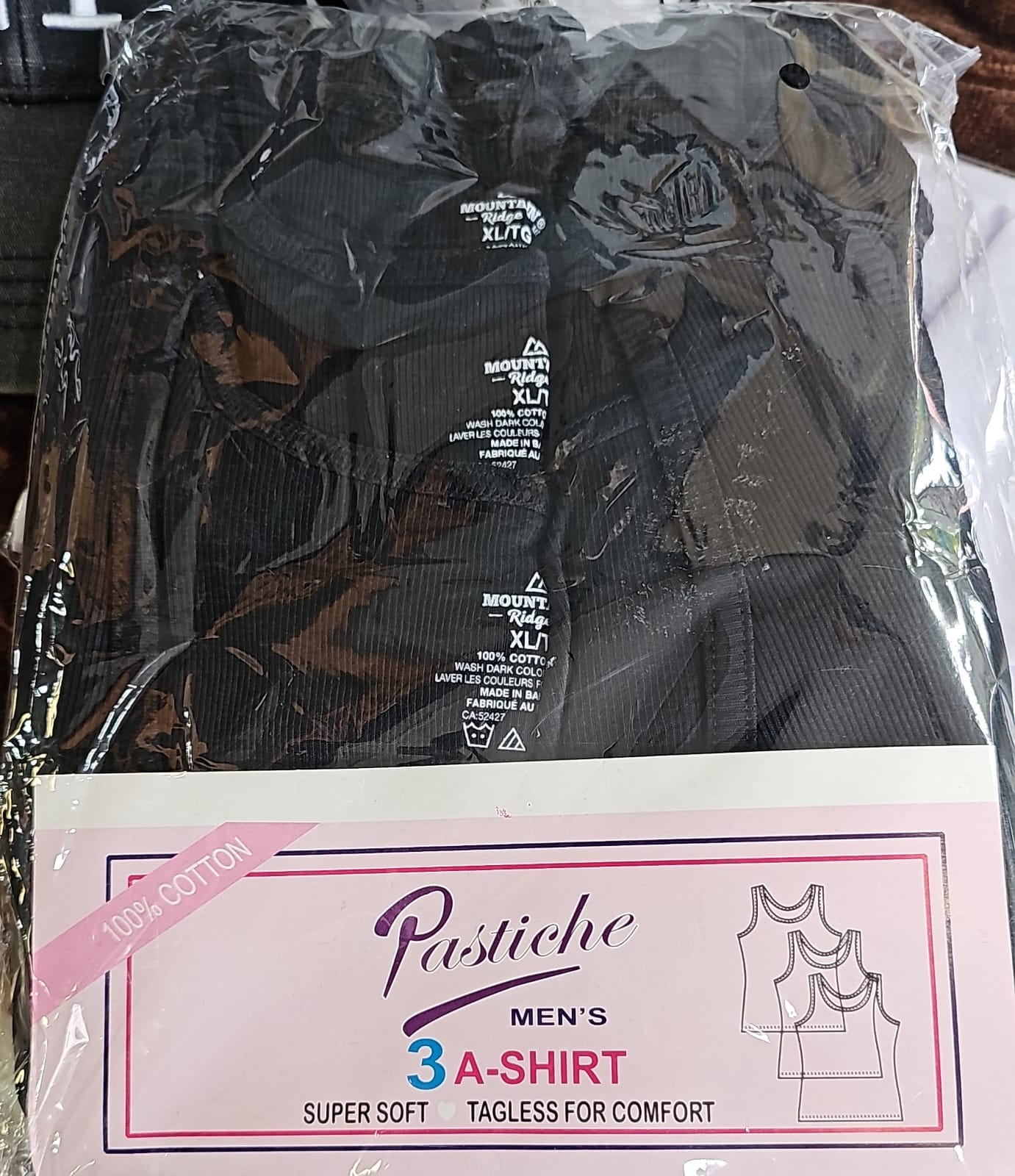 3 A-Shirts for men Cotton