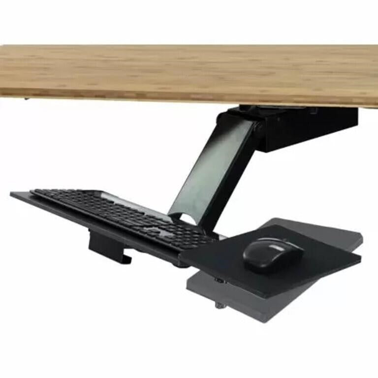 Uncaged Ergonomics Adjustable standing desk Keyboard Drawer Black (KT2)