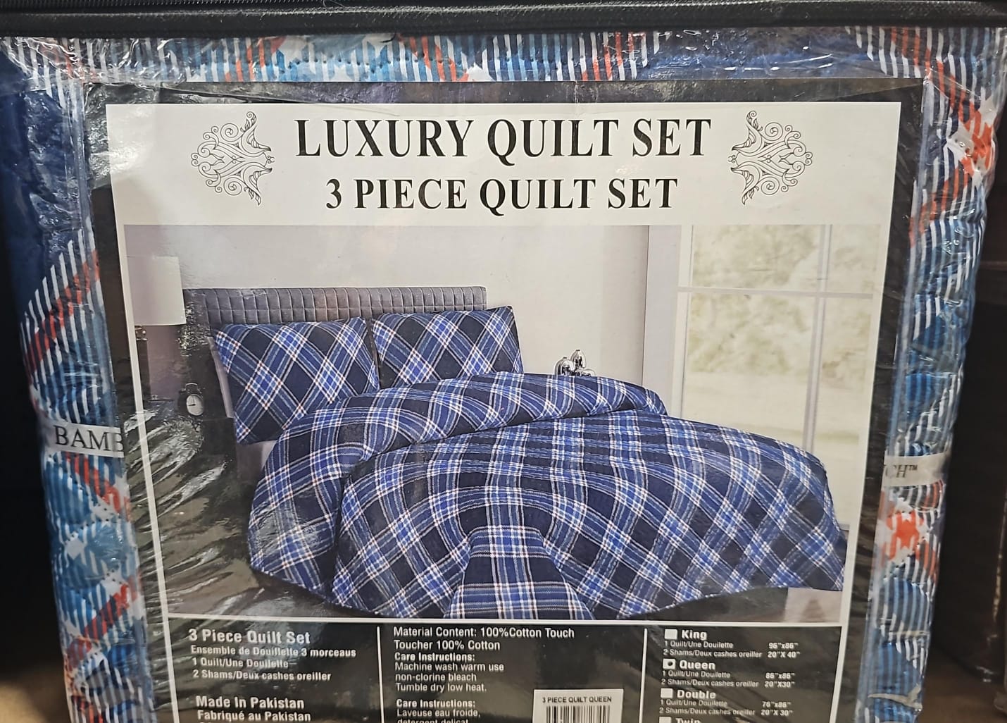 Luxury BEDSPREAD Quilt set-3Pcs set