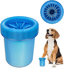 Softclean dog paw cleaner (Medium ) blue