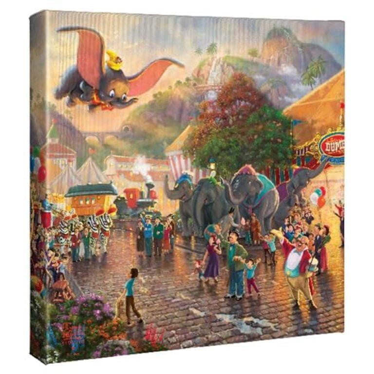 Thomas Kinkade Studios Dumbo 14" x 14" Gallery