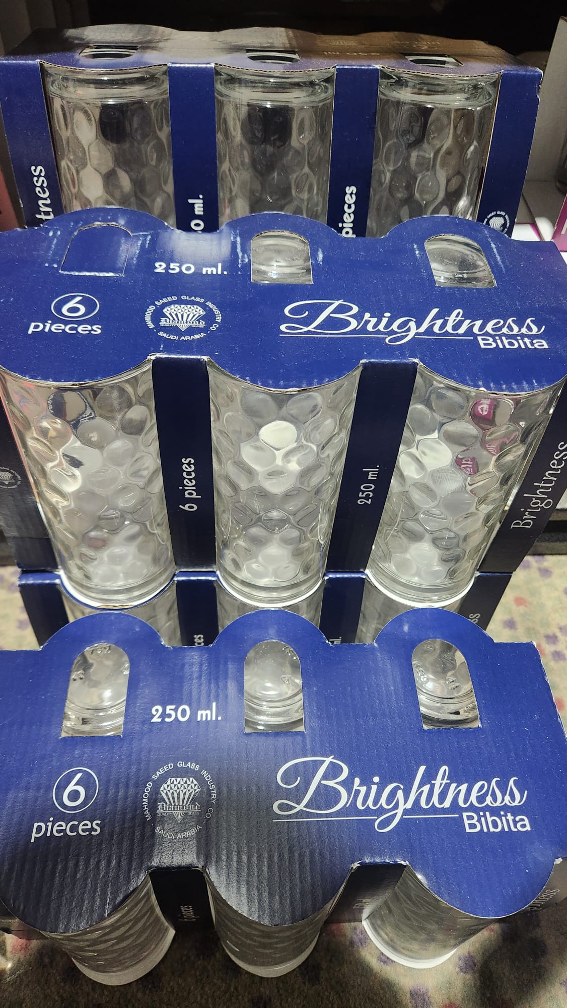 GLASS BRIGHTNESS 250ML.