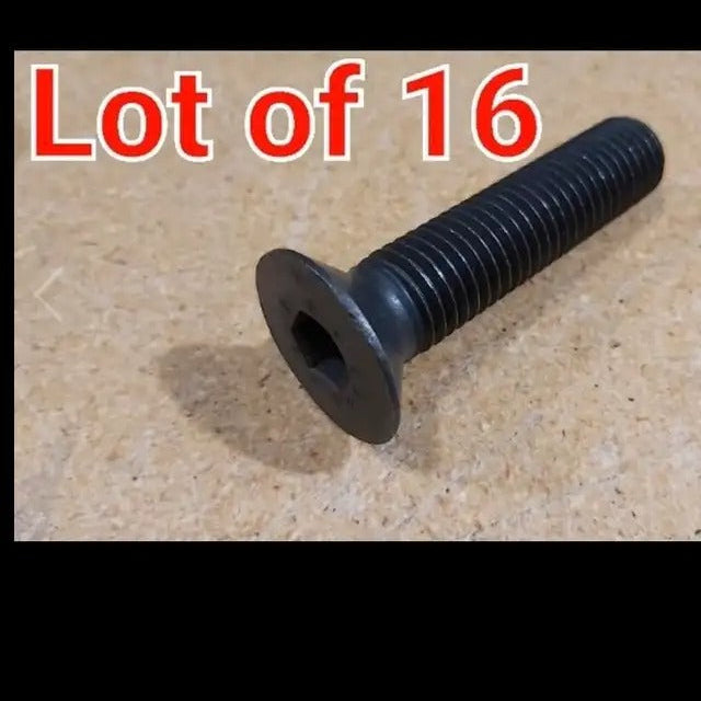 Greasing Screws M16x90 Grade 10.9, Black