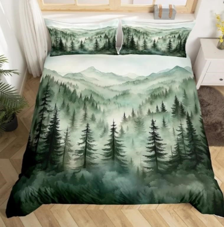Erosebridal Smoky Mountain Bedding Set King