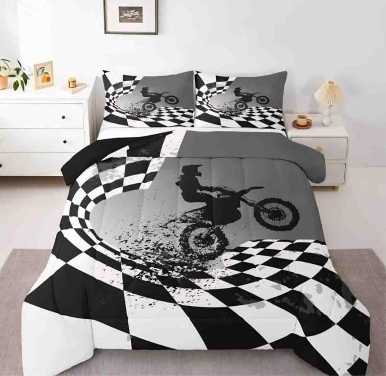 Erosebridal 7Pcs Funny Cat Comforter Sets Queen Size