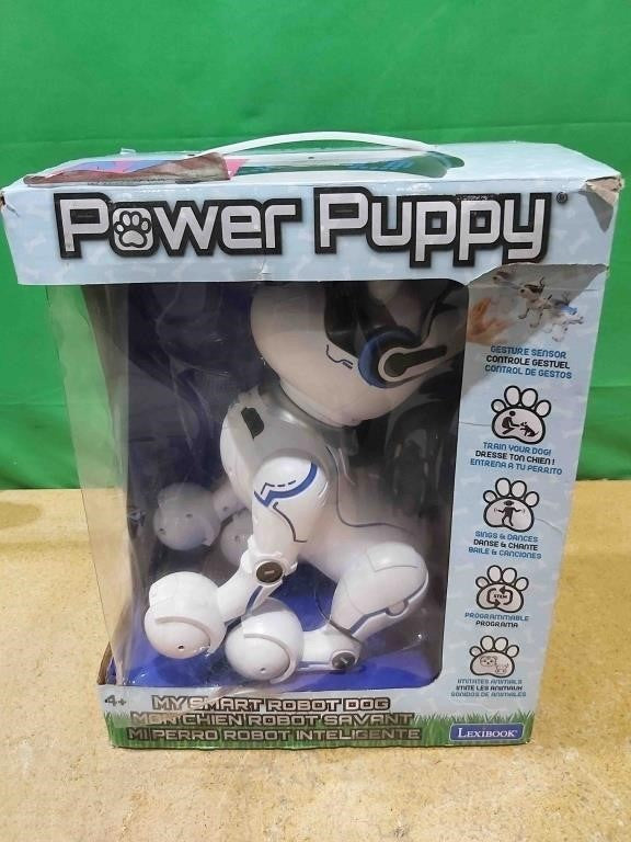 Lexibook Power Puppy - My Smart Dog Robot to Train