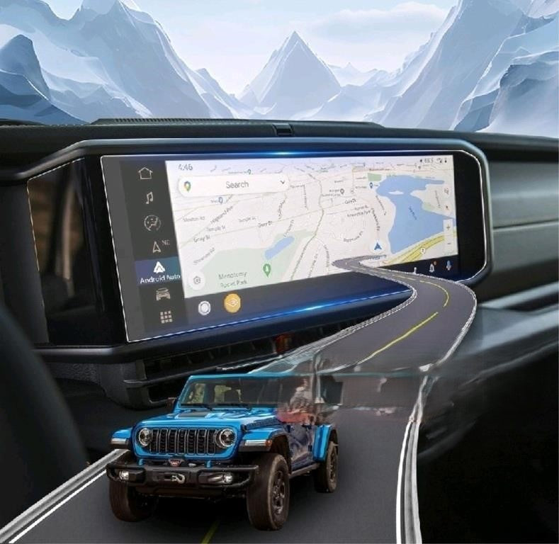 YEE PIN for Jeep Wrangler 2024 Screen