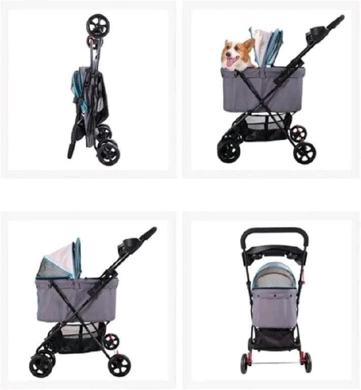 Dog Stroller Pet Strolling Cart for Small Medium
