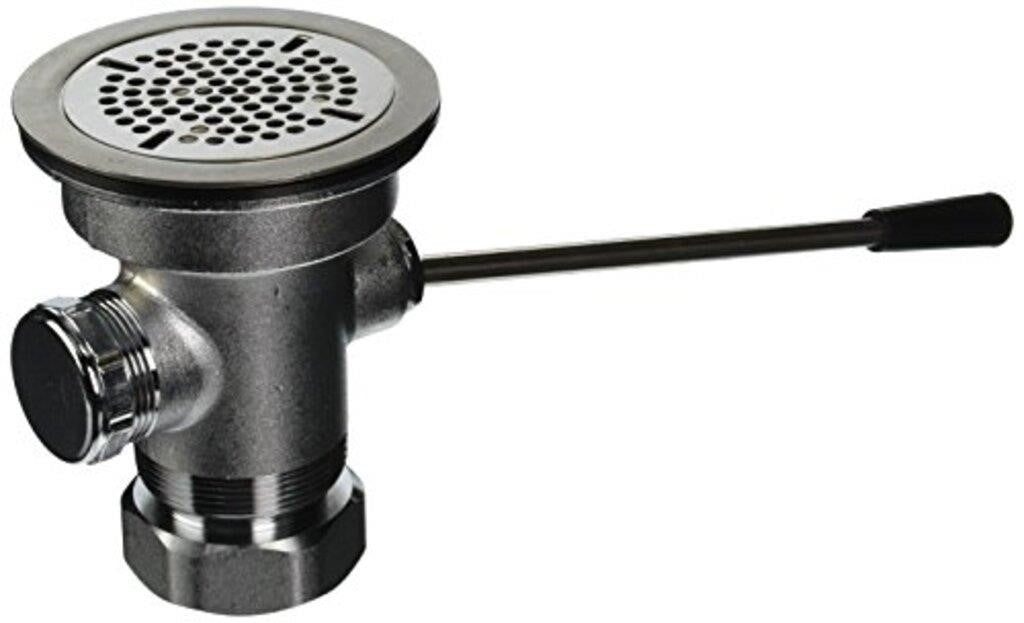 T&S Brass B-3970 Waste Drain Valve with Lever Hand