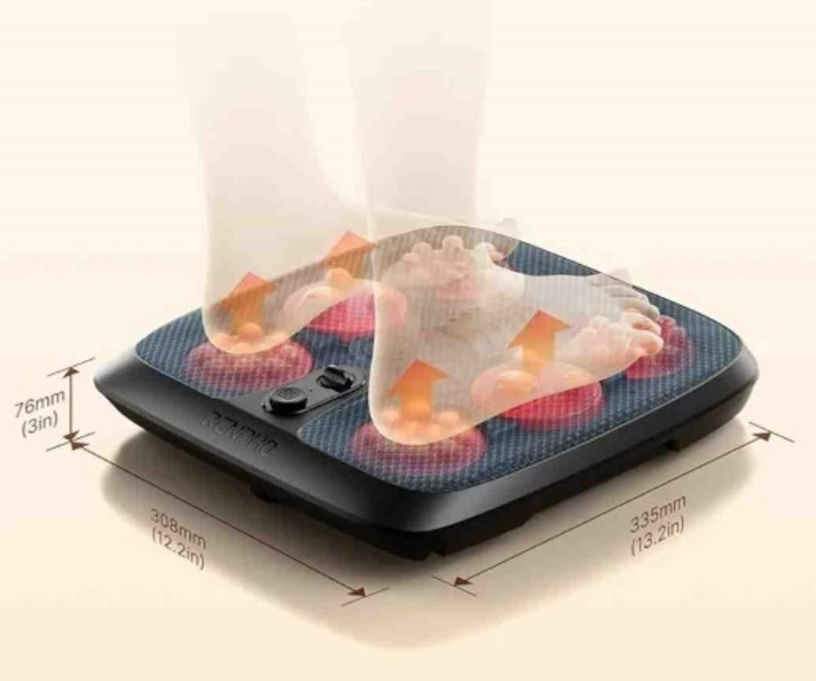RENPHO Electric Foot Massager with Heat, Shiatsu Electric Foot Massage
