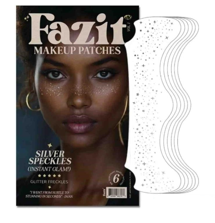 Fazit Makeup Patches, Silver Speckles, Glow Up Make-Up Patches