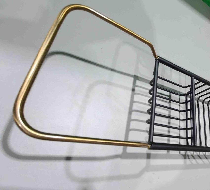 BLISS BATH CADDY Tray Matte Black NEU