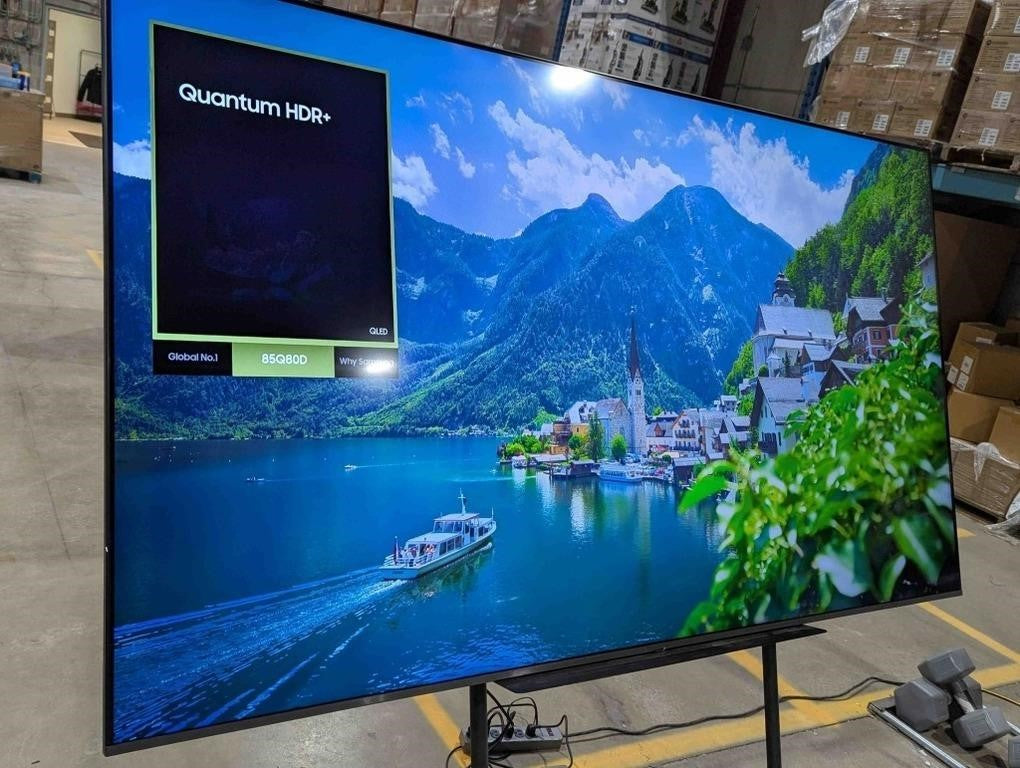Samsung 85" 4K QLED Smart TV, #QN85Q80DAFXZC