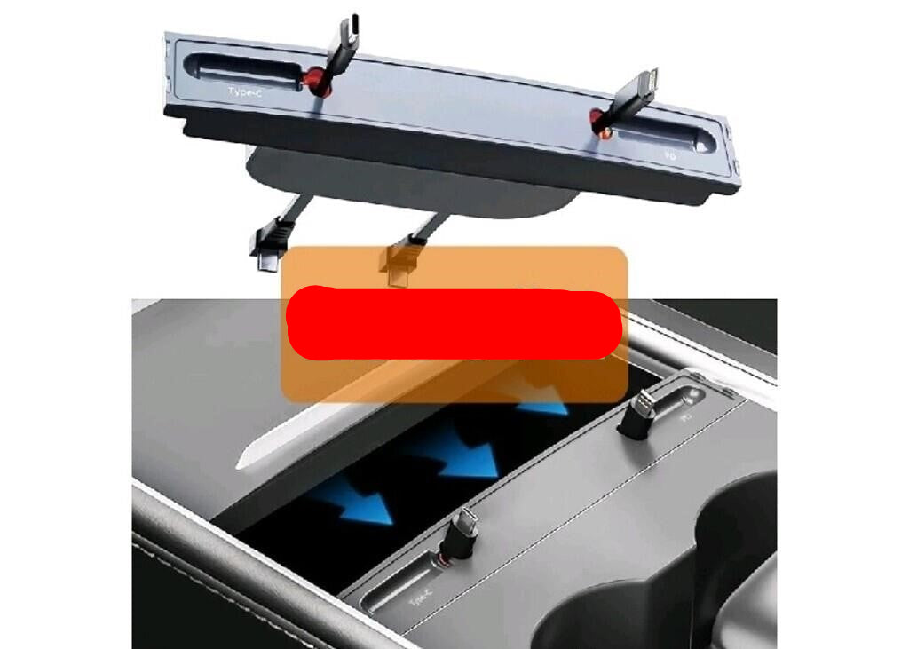 leikaendi usb hub charger for tesla m