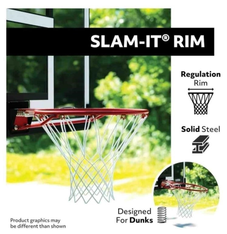 Lifetime Backboard Rim Combo