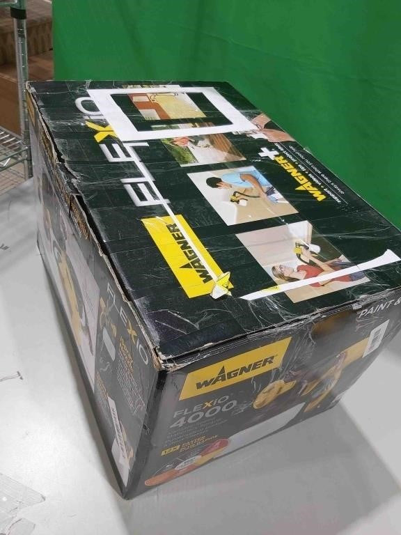 Wagner FLEXiO 4000 Paint And Stain Sprayer For Exteriors And 30.00 30.00 Interiors, Part Number 0529090