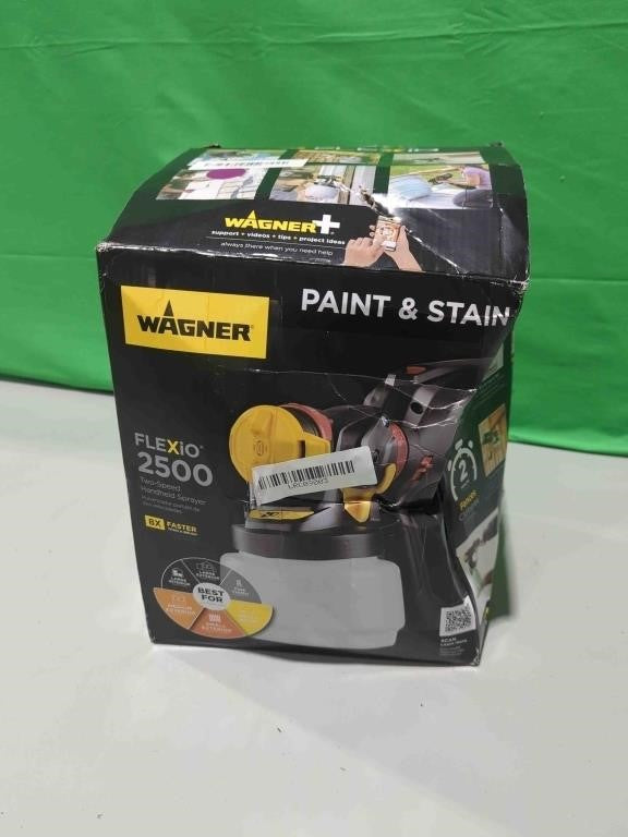 Wagner Flexio 2500 Electric Handheld HVLP Paint Sprayer -