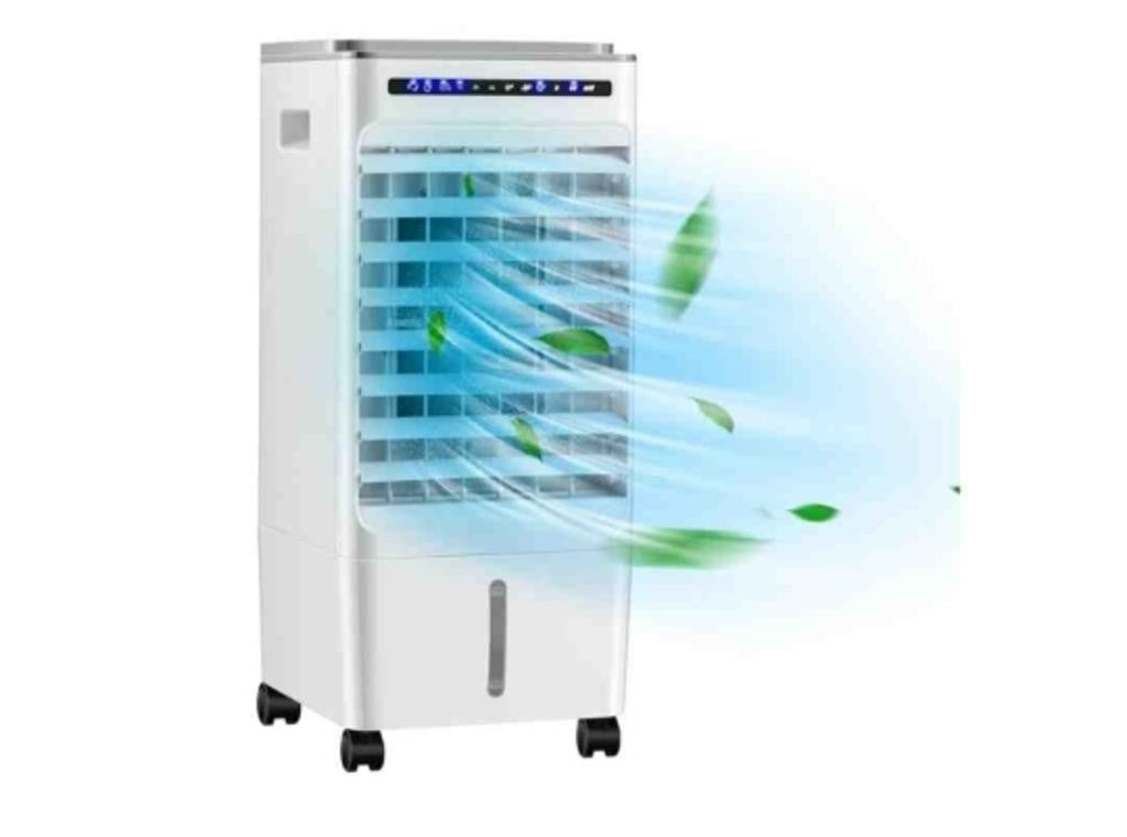 Portable Evaporative Air Cooler for Room, 4 Ice Packs ES10460US-WH