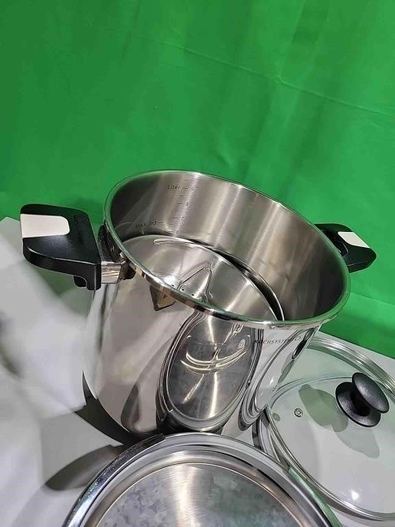 KOCH SYSTEME CS 10 Liters 100kpa Pressure Cooker Stainless Steel