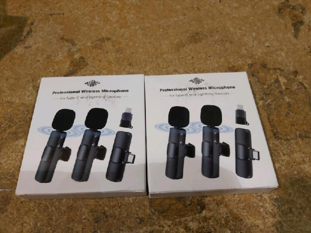 USB C Mini Wireless Lavalier MICROPHONE