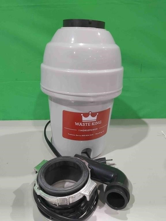 Waste King Garbage Disposal for Kitchen Sink with Power Cord, Food Waste Disposer, L-8000