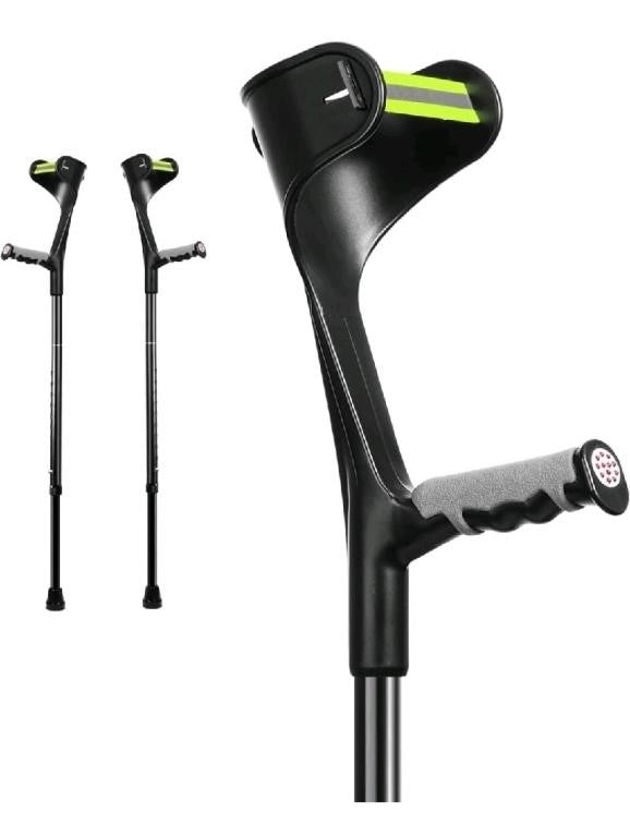 Lightweight Folding Arm Crutch with Anti-