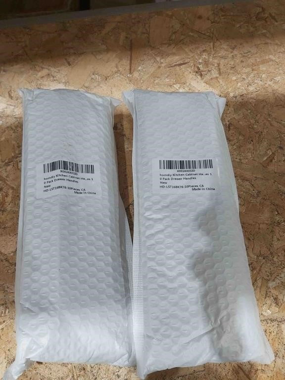 Kitchen Cabinet Handles Pulls-HDT16BK 3IN 10PCS