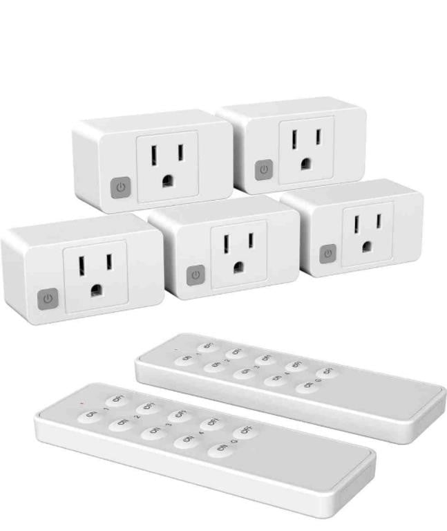 Gmornxen Wireless Remote Control Outl