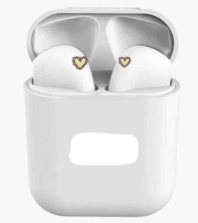 INPOD 12 New V5.0 Wireless Earphones white