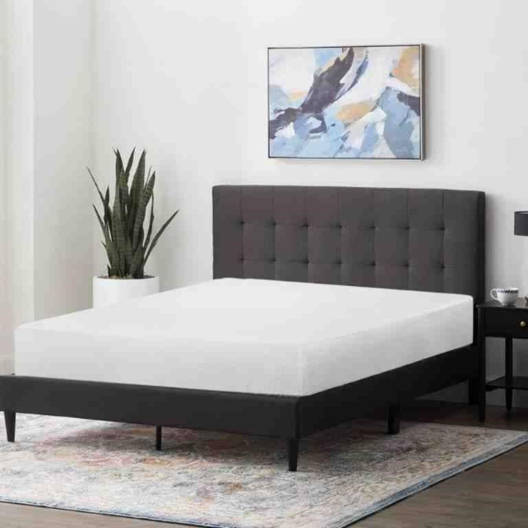 MEM-10Q303-White 10 inch Queen Memory Foam Mattress in a Box