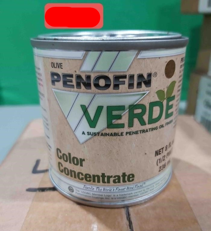 Penofin Verde Sustainable Penetrating Oil, (1/2 pint / 236 mL)