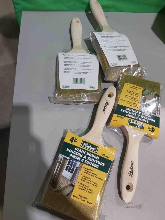 Richard 80202 Satin Brush, 4 Inch