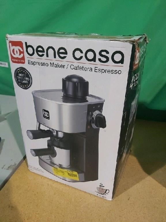 BC-99189 Stainless Steel Espresso Maker-Bene Casa