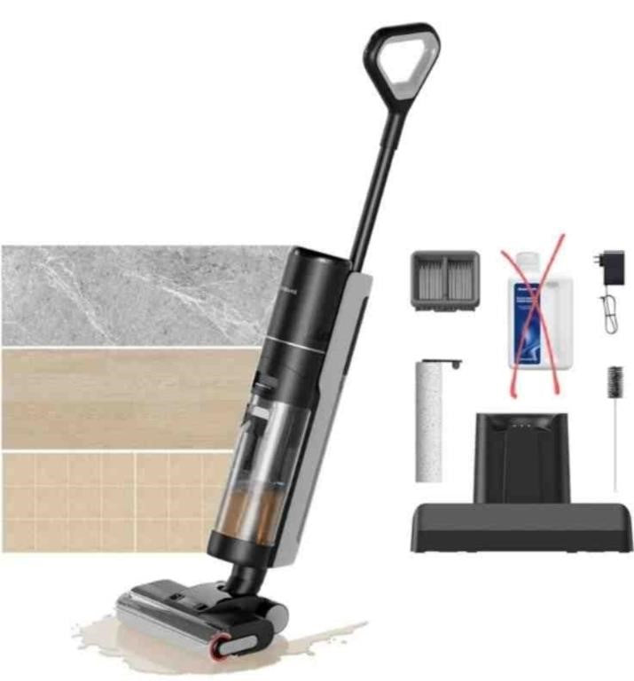 DREAME G10 Pro Wet Dry Vacuum Cleaner, Cordless Vacuum Mop All in One with Auto Self-Cleaning, Floor Cleaner Machine for Hard Floor, with Auxiliary Cleaning Kit