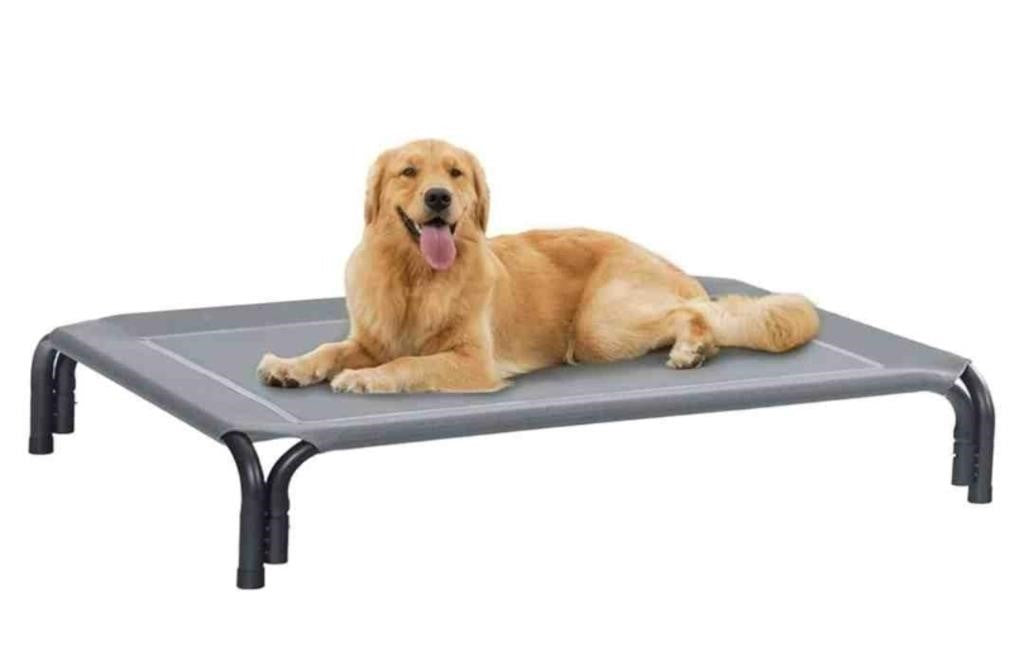 New Dopedio Elevated Outdoor Dog Bed, Raised Dog C