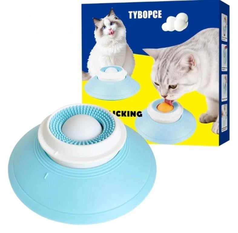 TYBOPCE Slow Feeder cat Bowl, Interactive Licking Bowl for Wet & Liquid Food