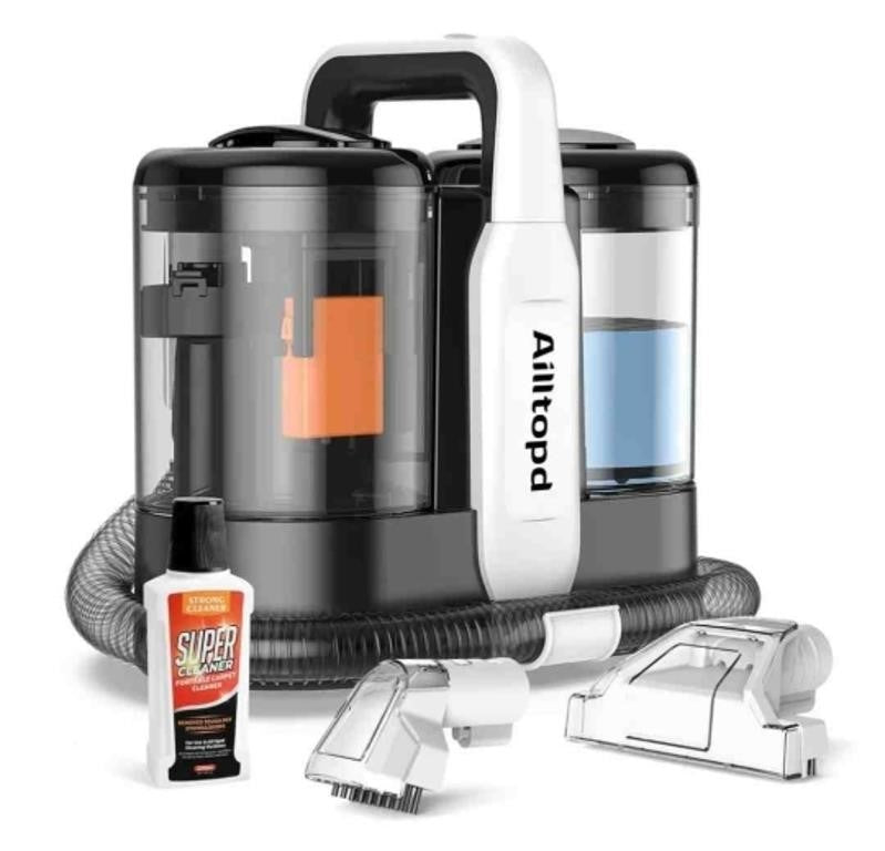 Ailltopd Portable Carpet & Upholstery Spot Cleaner