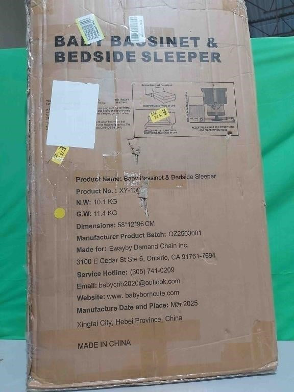 Soobaby Baby Crib,3 in 1 Baby Bassinet Be