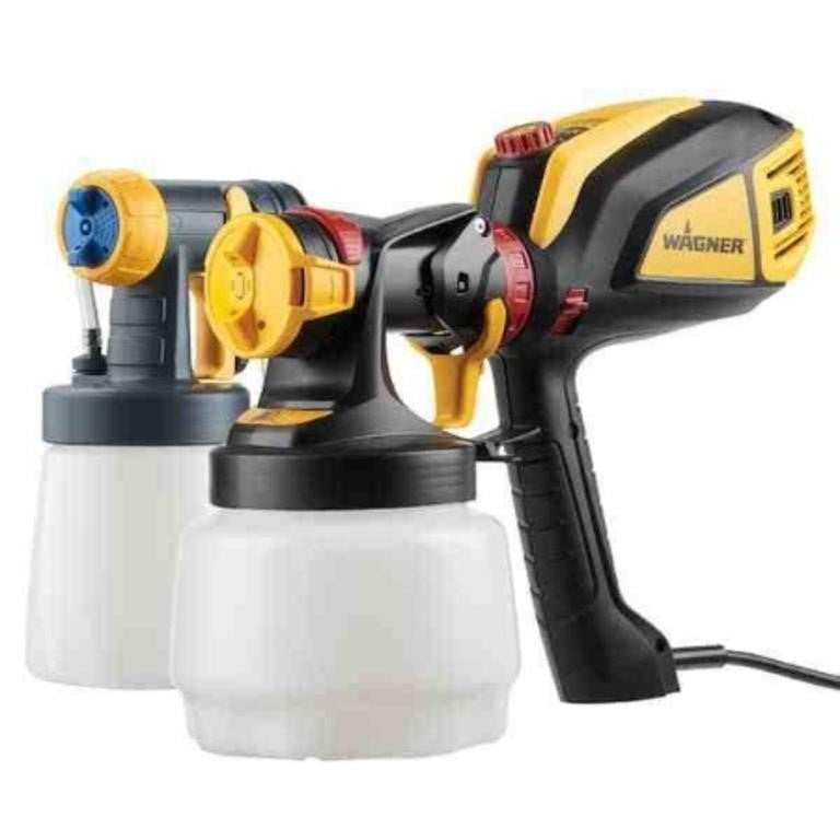 Wagner Flexio 3500 Electric Handheld HVLP Paint Sprayer With Carry Cas