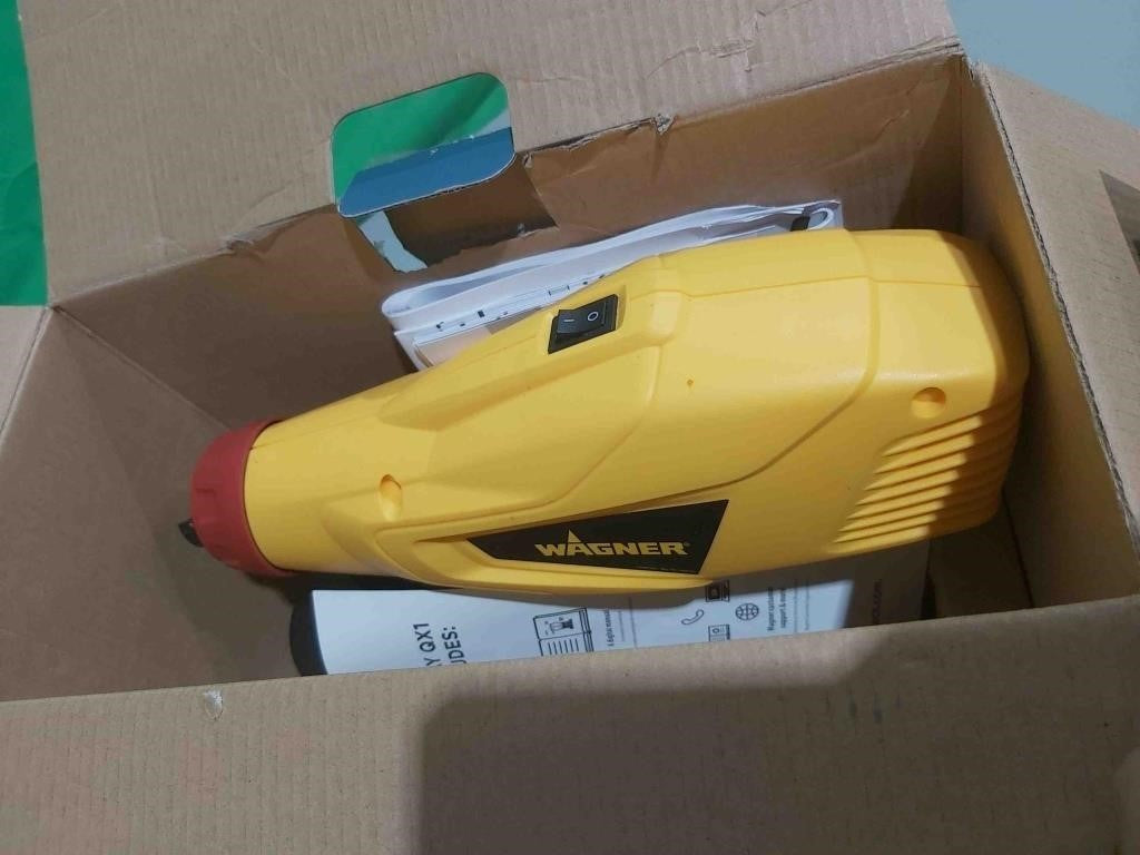 Wagner Spraytech 2418392 Control Spray QX1 HVLP Stain Sprayer, Ideal for Crafting & Small Staining Projects Like Decks -