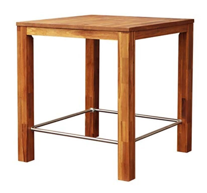 Interbuild Chicago Bar Table 35.4" x 35.4" x 3
