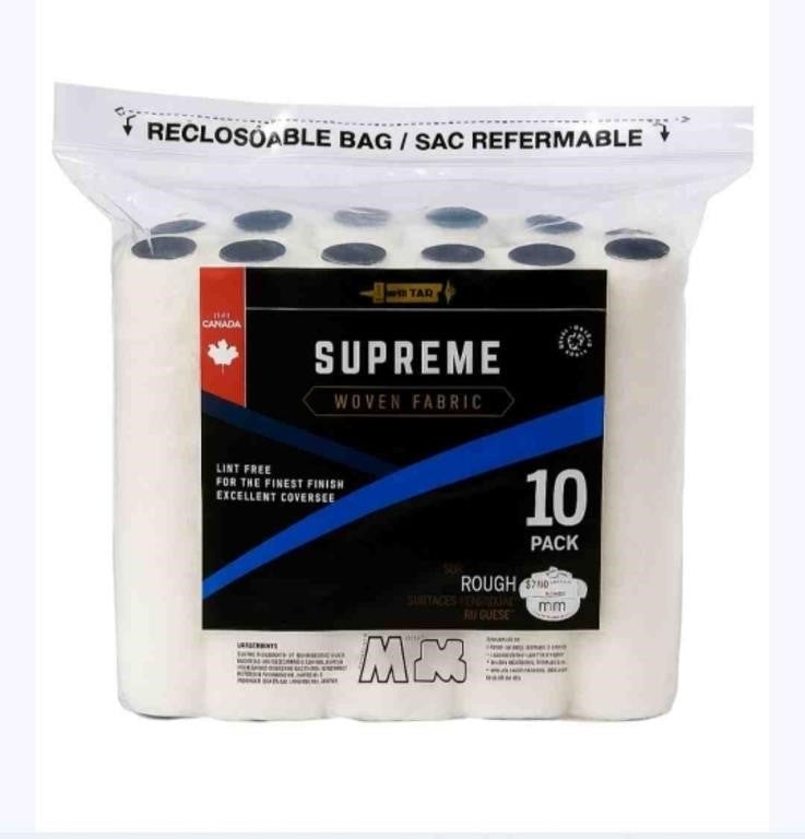 Pintar Supreme 10 Pack 25mm lint free