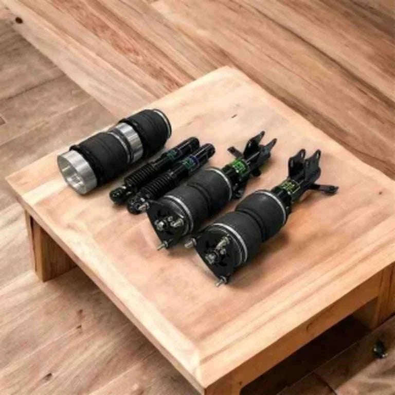 AirTekk Engineering Honda Pilot Airstruts, 99-04 Honda Odyssey, Front Airstruts With Bellows And Camber Plates