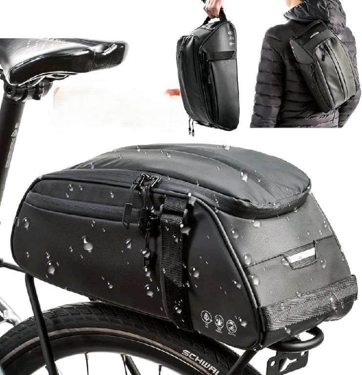 ZIMFANQI Bike Rear Bag Reflective,Wat