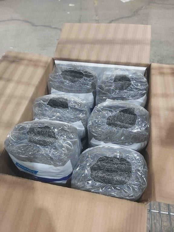 Coarse #2 Grit Steel Wool, 12pcs Per Pack